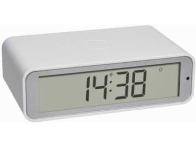 Digital RC alarm clock TWIST White