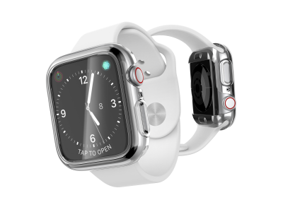 Apple Watch 44mm housse Defense 360X transparent