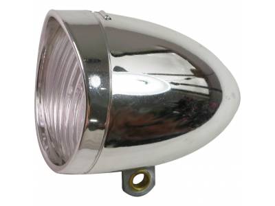 Light koplamp Retro batterij chroom