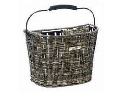 Mand rattan Lombok 19L grey 34x25x25cm