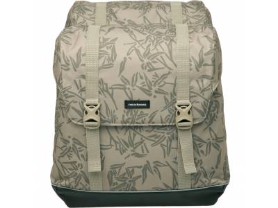 Fietstas dubbel Alba bamboo sand 42L