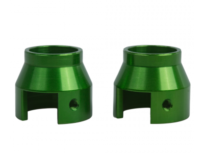 Huske 20x110mm boost plugs (green)