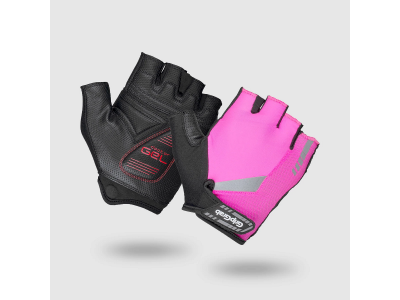 ProGel Hi-Vis Padded Gloves Pink Hi-Vis L