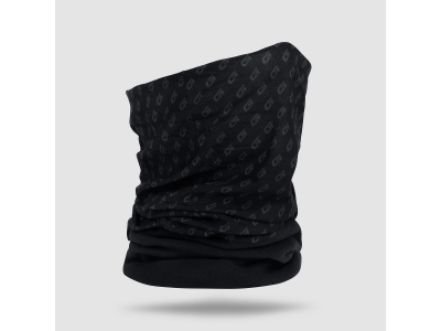 Multifunctional Thermal Fleece Neck Warmer Black One Size