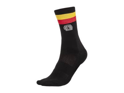 CO_BR69098 Belgium socks S 36-38 Zwart