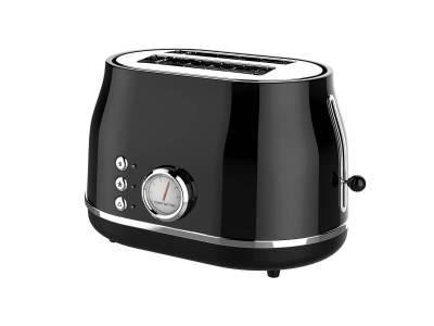Premium Retro toaster Black