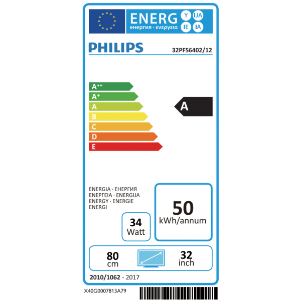 32PFS6402/12 Philips 32PFS6402/12 Philips