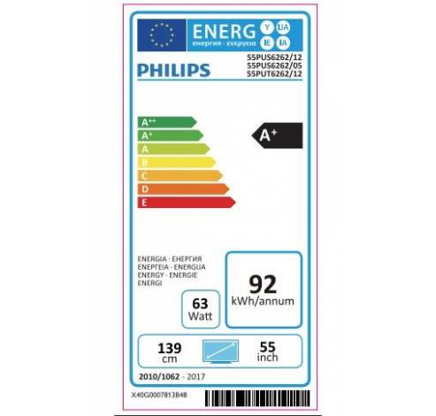 55PUS6262/12  Philips