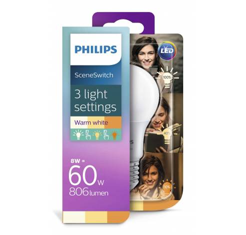 SceneSwitch LED lamp E27  Philips