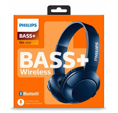 Bass+ SHB3075BL/00 Blauw  Philips