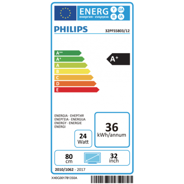 32PFS5803/12 Philips 32PFS5803/12 Philips
