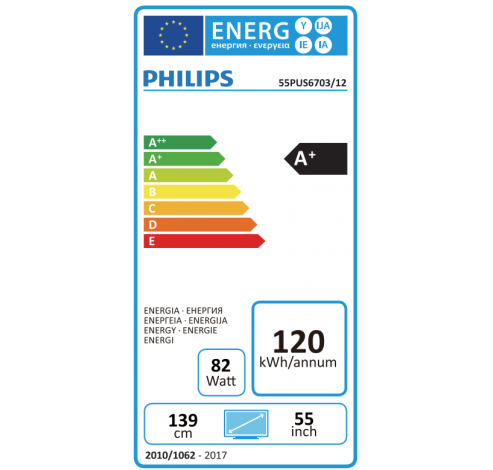 55PUS6703/12  Philips