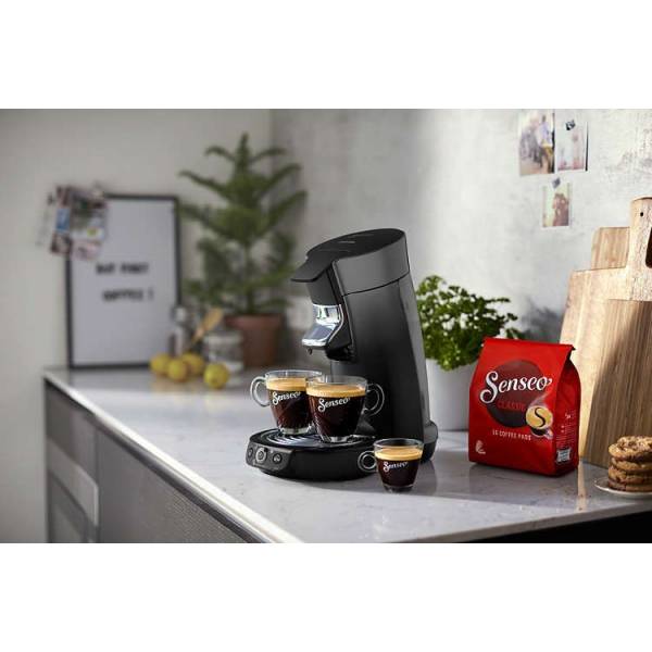 HD6566/50 Senseo Viva Cafe Duo Select Zwart en Beluga Philips HD6566/50 Senseo Viva Cafe Duo Select Zwart en Beluga Philips