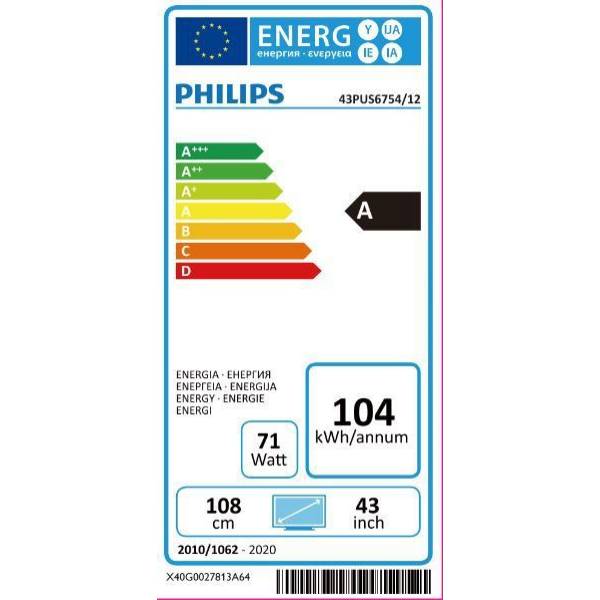 43PUS6754/12 Philips 43PUS6754/12 Philips