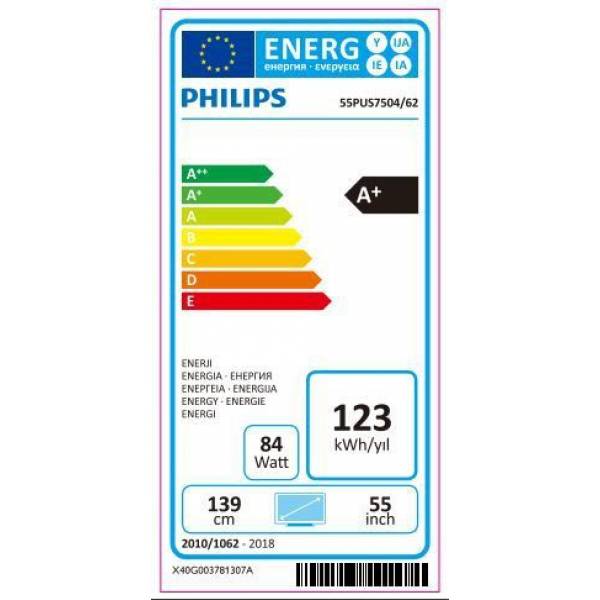 55PUS7504/12 Philips 55PUS7504/12 Philips