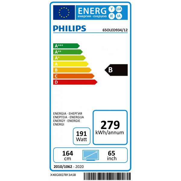 65OLED934/12 Philips 65OLED934/12 Philips