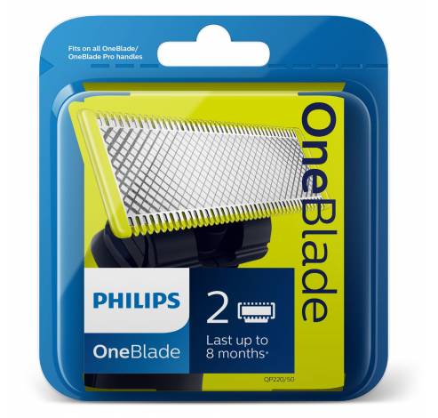 Lames de rechange OneBlade (2x) QP220/50  Philips