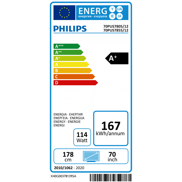 70PUS7855/12 Philips 70PUS7855/12 Philips