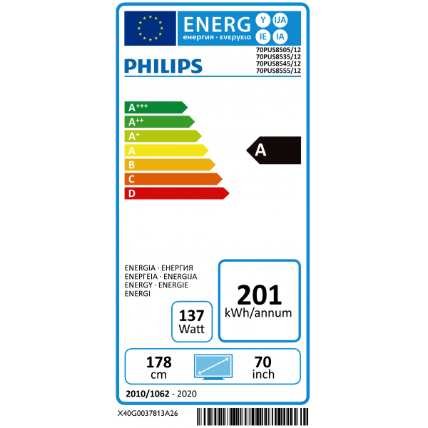 70PUS8545/12 Philips 70PUS8545/12 Philips