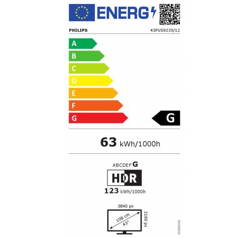 43PUS9235/12  Philips