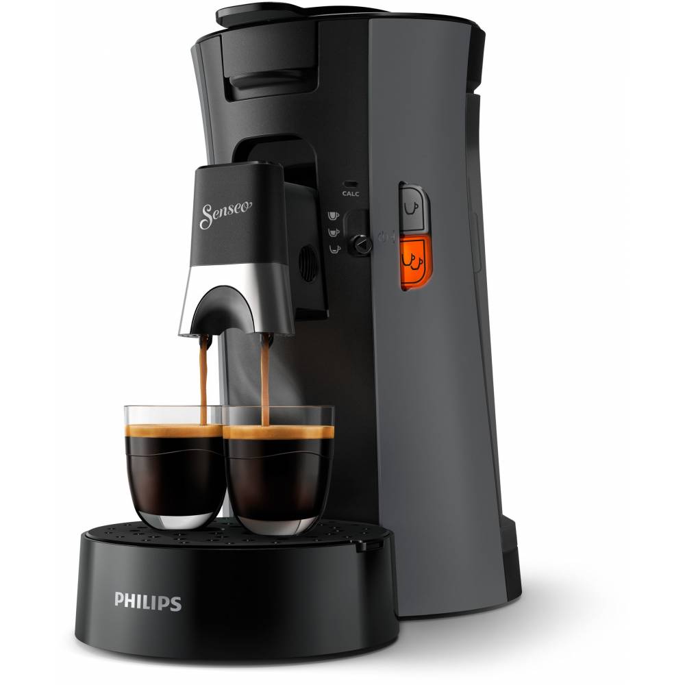 Philips Koffiemachine CSA230/50 SENSEO® Select Koffiepadmachine Dark Slate