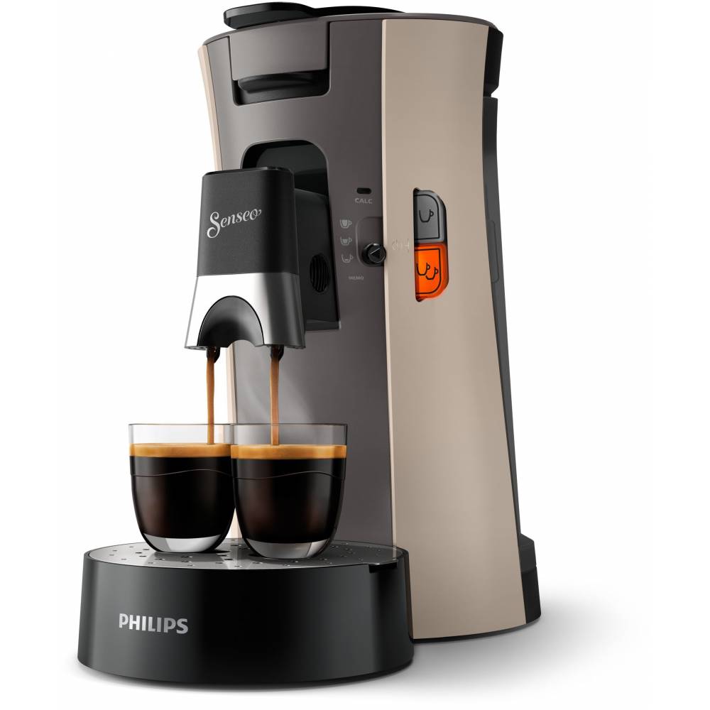 Philips Koffiemachine CSA240/30 SENSEO® Select Koffiepadmachine Nougat