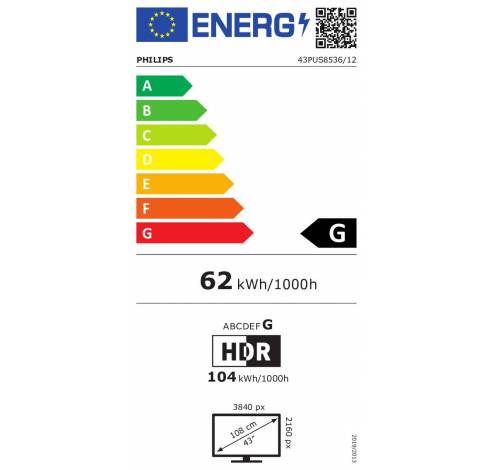 43PUS7556/12  Philips