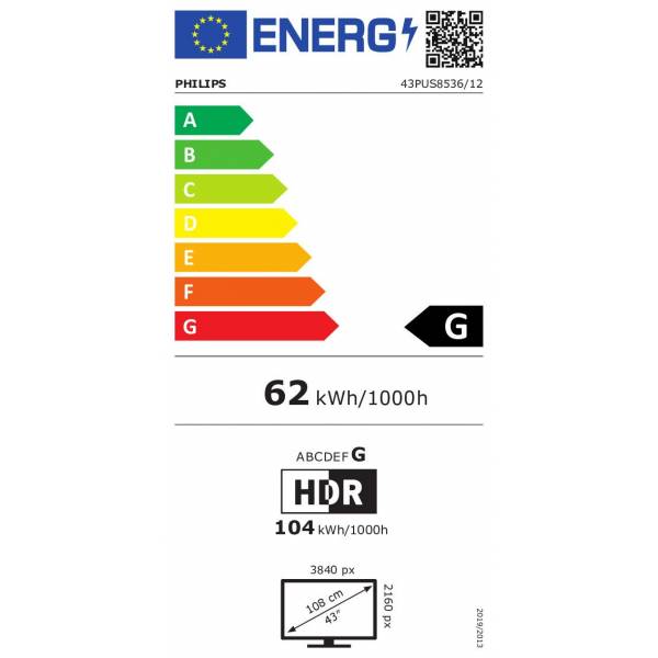 43PUS7956/12 Philips 43PUS7956/12 Philips