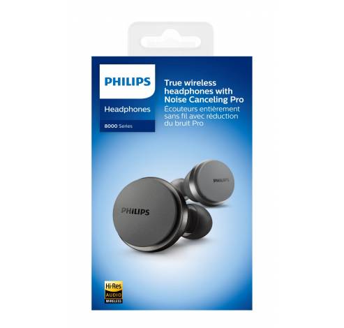 True wireless koptelefoon TAT8506BK/00 Zwart  Philips