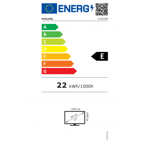 Full HD LCD-monitor 272E2FA/00   Philips