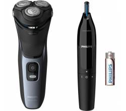 Shaver series 3000 Wet & Dry elektrisch scheerapparaat, Series 3000 S3133/57 Philips