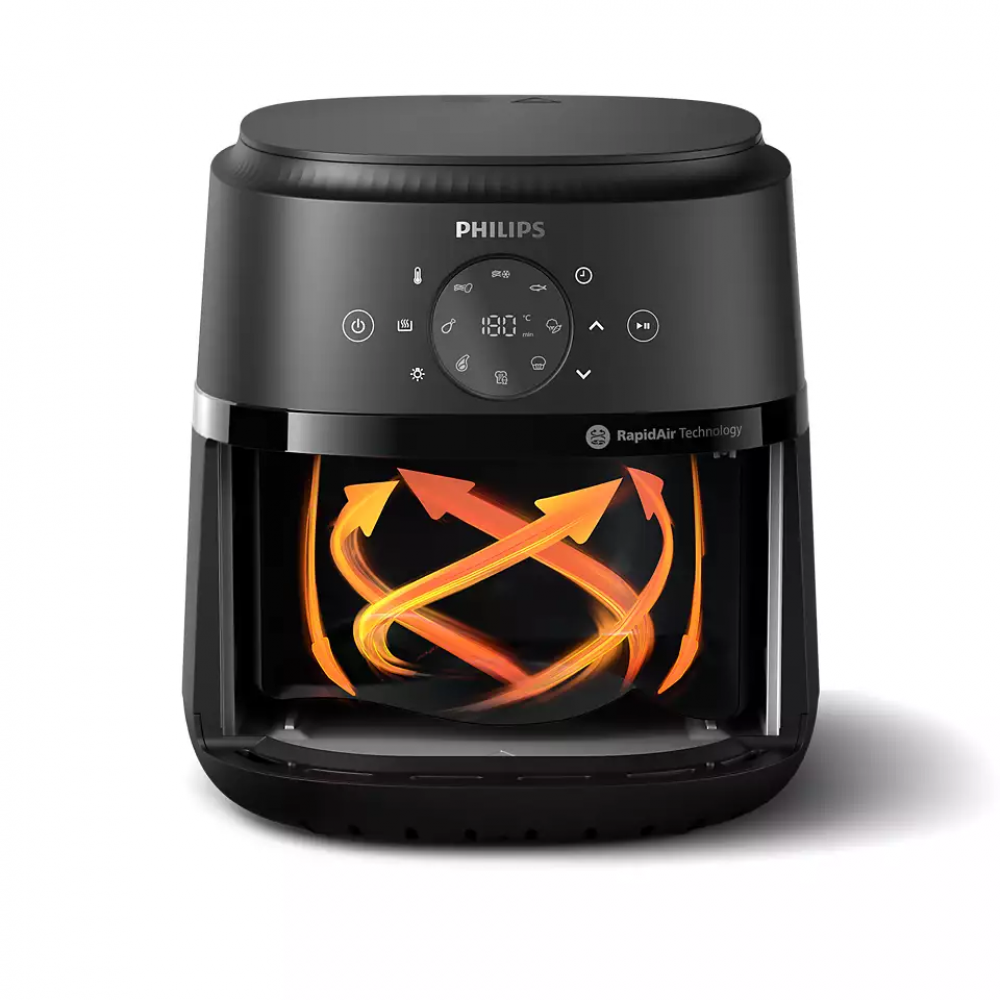 Philips Friteuse NA221/00 2000 Series Airfryer 2000-serie, 4,2 l (zilver)