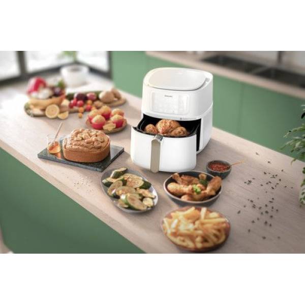 HD9285/00 Airfryer XXL Connected Champagne white Philips