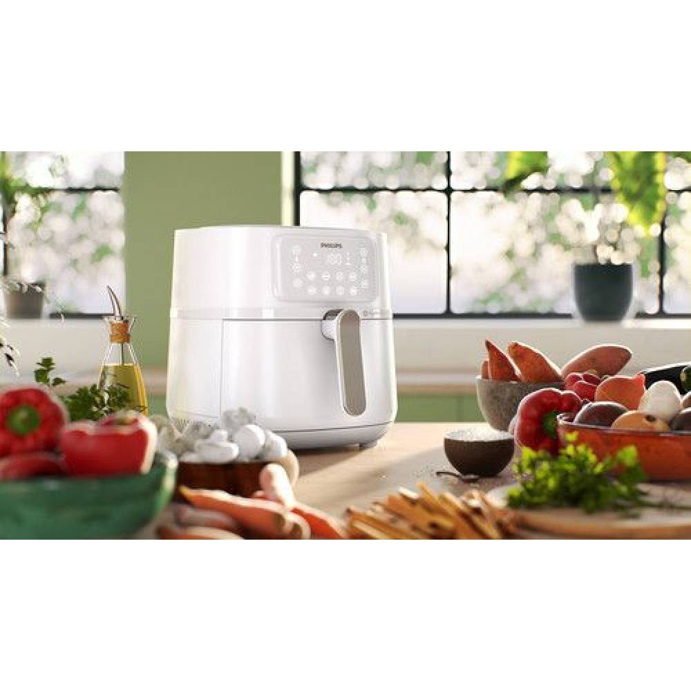 Philips Friteuse HD9285/00 Airfryer XXL Connected Champagne white