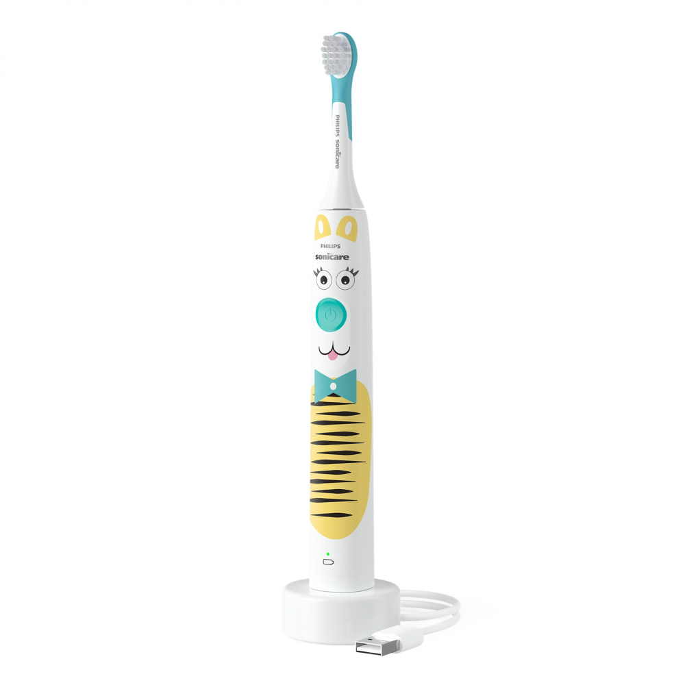 Philips Elektrische tandenborstel HX3601/01 Sonicare For Kids Design a Pet Edition Elektrische tandenborstel