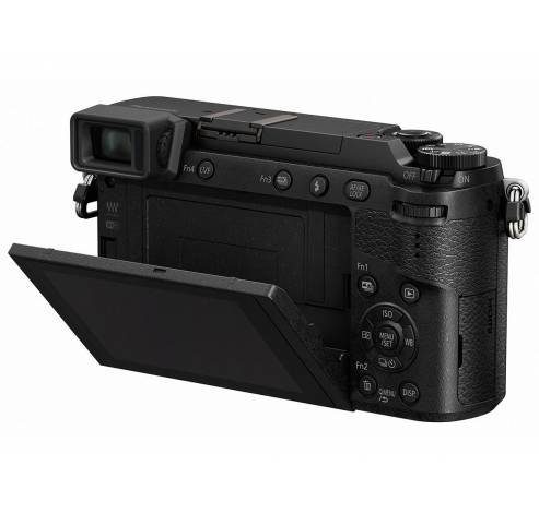 DMC-GX80N Body Zwart + H-FS1442AEKA lens  Panasonic