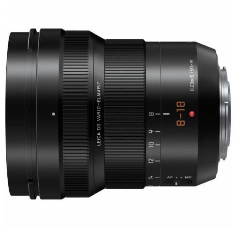 H-E08018E Leica 8-18mm/f2.8-4.0 Black  Panasonic