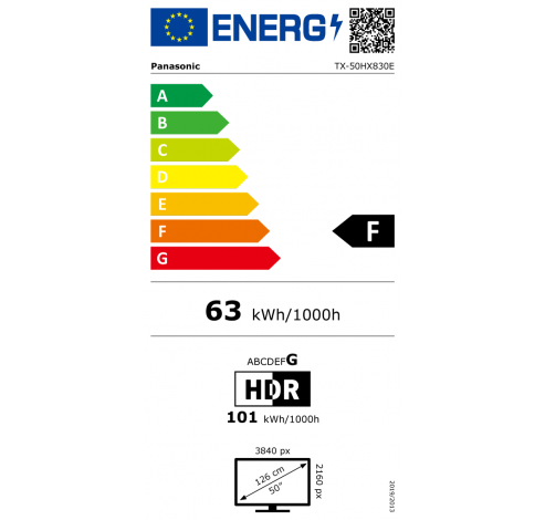 TX-50HX830E  Panasonic