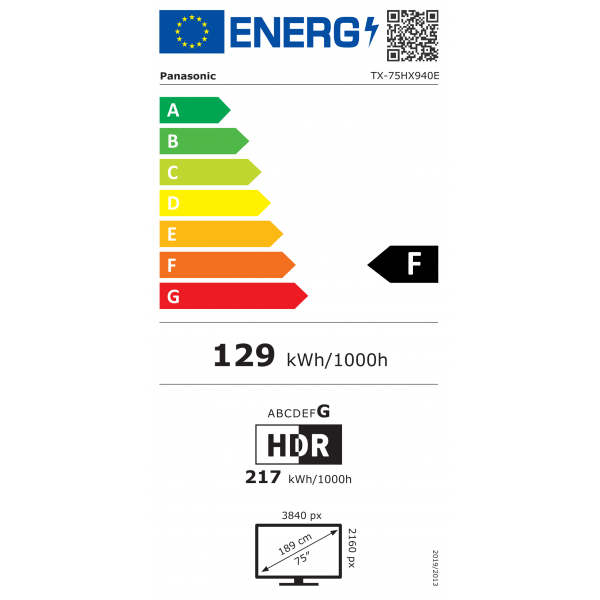 TX-75HX940E Panasonic TX-75HX940E Panasonic