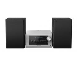 SC-PM702 zuiver microsysteem met cd, radio en Bluetooth® Zilver Panasonic