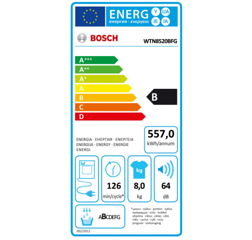 WTN8520BFG  Bosch