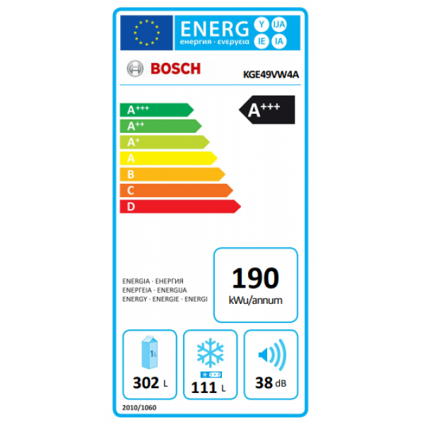 KGE49VW4A Bosch KGE49VW4A Bosch