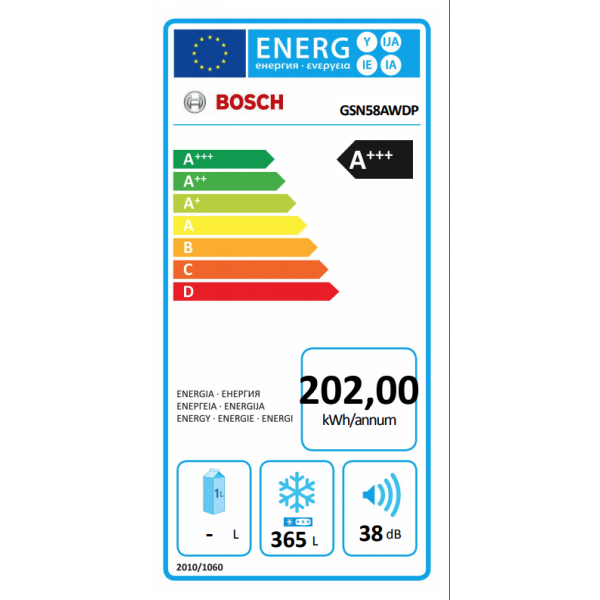 GSN58AWDP Bosch GSN58AWDP Bosch