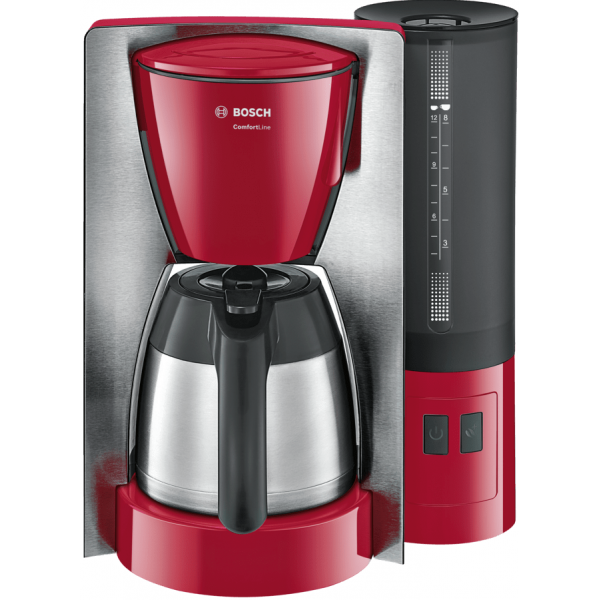 ComfortLine Koffiezetapparaat RVS,rood Bosch ComfortLine Koffiezetapparaat RVS,rood Bosch