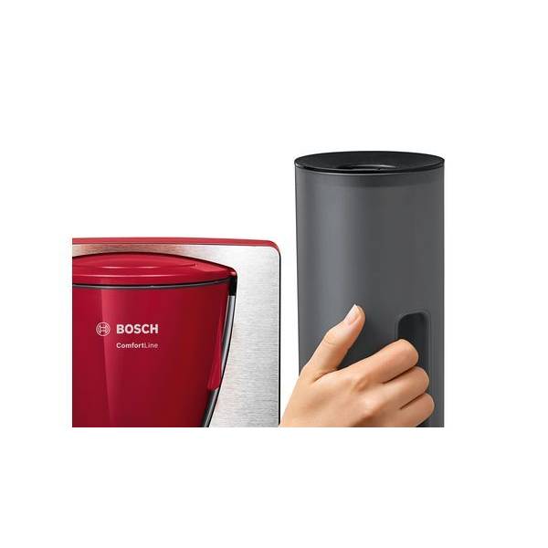 ComfortLine Koffiezetapparaat RVS,rood Bosch ComfortLine Koffiezetapparaat RVS,rood Bosch