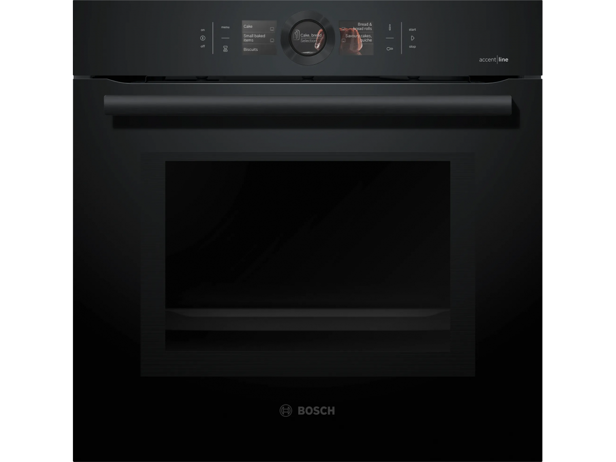 HMG8764C1 Series 8 inbouw oven met microgolf functie 60 x 60 Carbon black