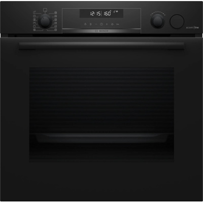 HRG4785B7 Serie 6 Multifunctionele oven met Added Steam 60 x 60 cm Zwart 