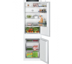 KIV86VSE0 Serie 4 Integreerbare koel-vriescombinatie met bottom-freezer 177.2 x 54.1 cm sleepdeur Bosch