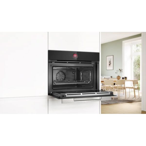 CMG7241B2 Serie 8 Compacte oven met microgolffunctie 60 x 45 cm Zwart Bosch