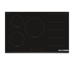 PXV831HC1E Serie 6 Inductiekookplaat 80 cm Zwart, opbouwmontage zonder rand Bosch